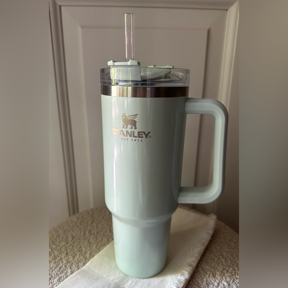 Like New! Stanley Spearmint Pearlescent 40oz Tumbler Target Collab 1st Edition
